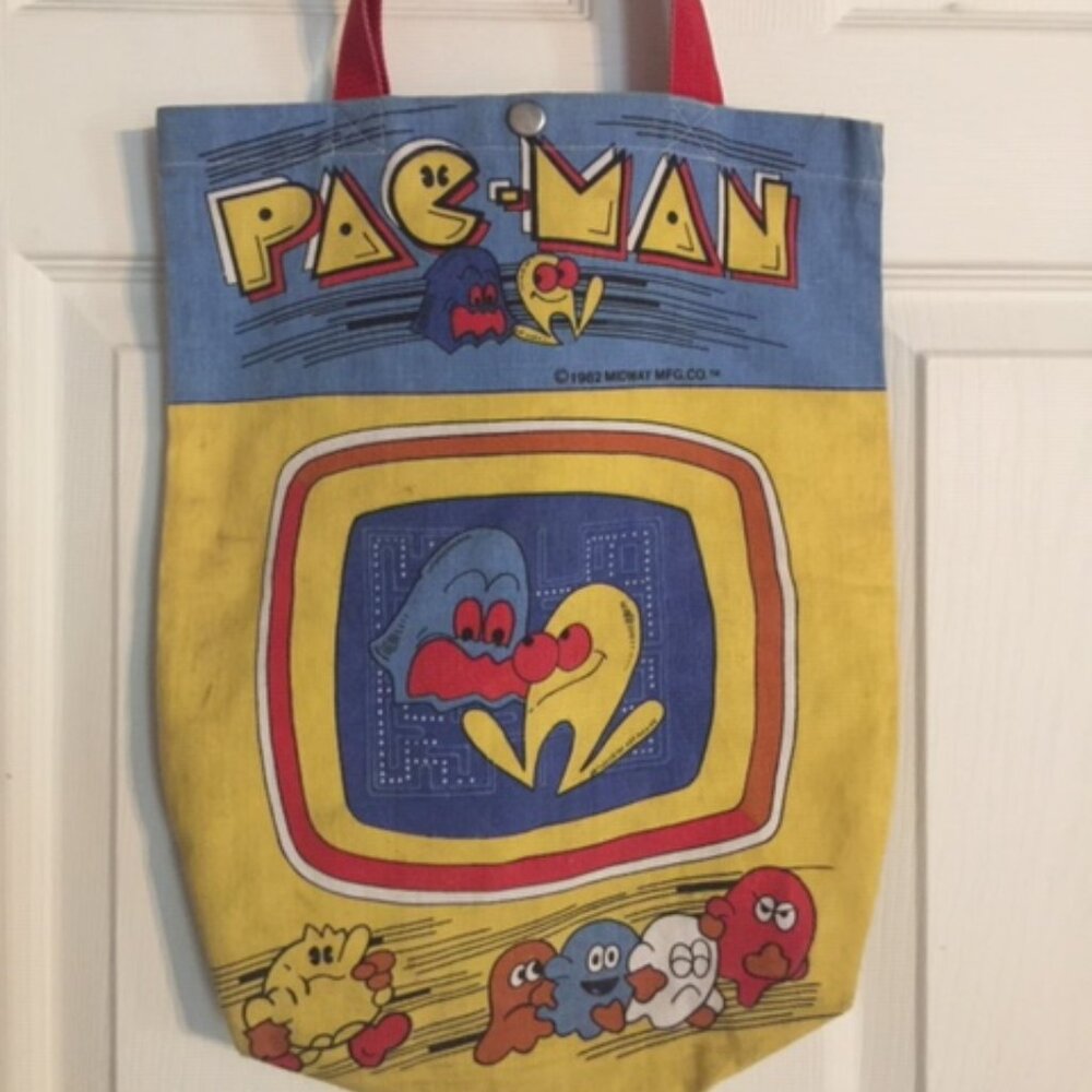 Vintage Pac-Man Cloth Carry Bag